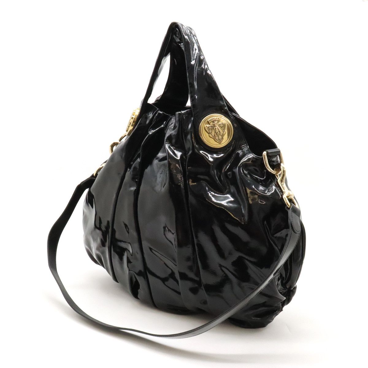 Gucci Gucci Gucci Hysteria Patent Leather Tote Bag 2WAY Leather Tote Bag 197016 in Very Good Condition Size ONE SIZE - 2 Thumbnail
