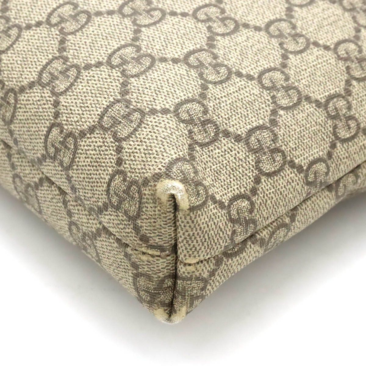 Gucci Gucci Gucci GG Supreme PVC/Leather Shoulder Bag 388924 Canvas Crossbody Bag 388924 in Good Condition Size ONE SIZE - 3 Thumbnail