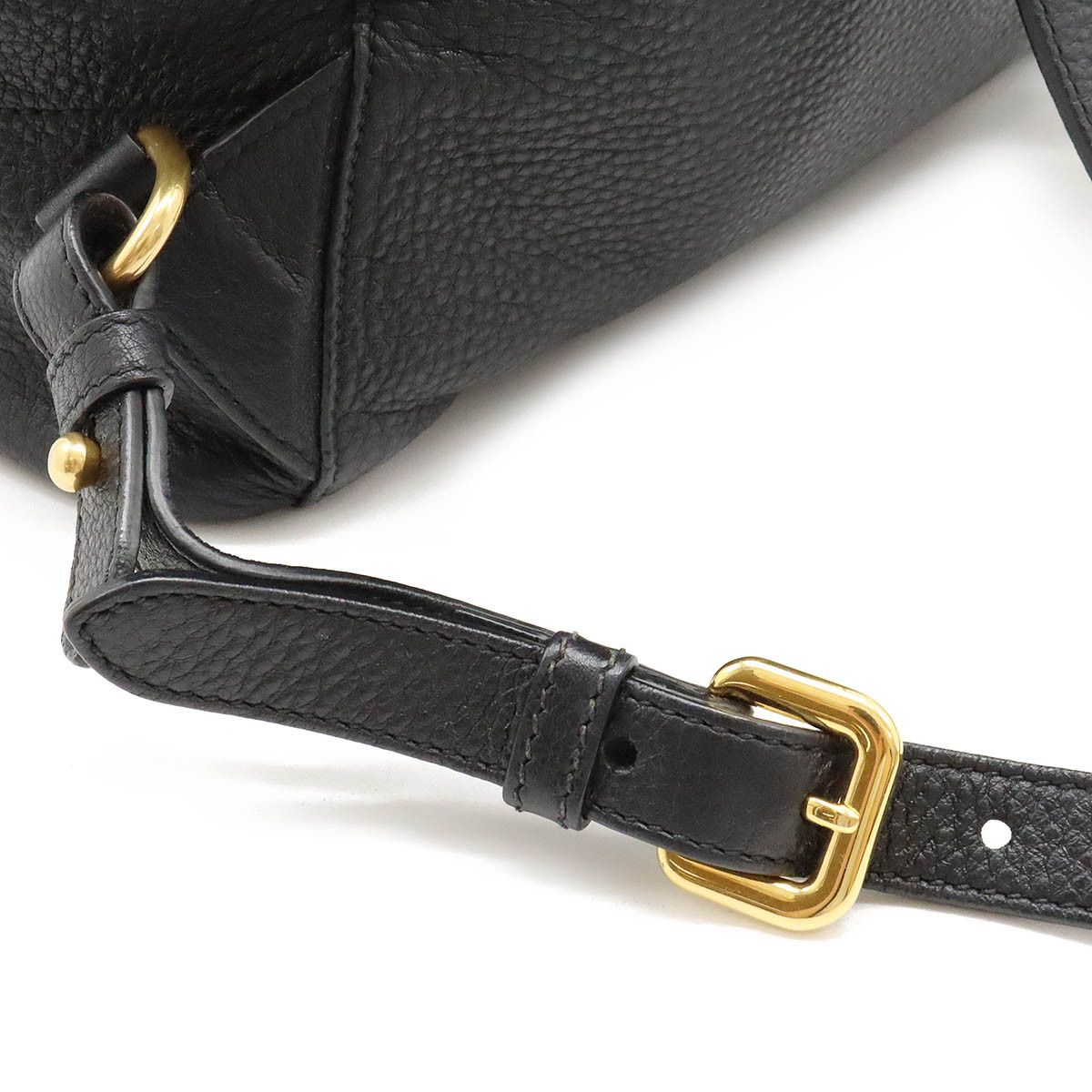 Prada Prada Prada Leather Backpack 1BZ035 Black Canvas Backpack 1BZ035 in Great Condition Size ONE SIZE - 8 Thumbnail
