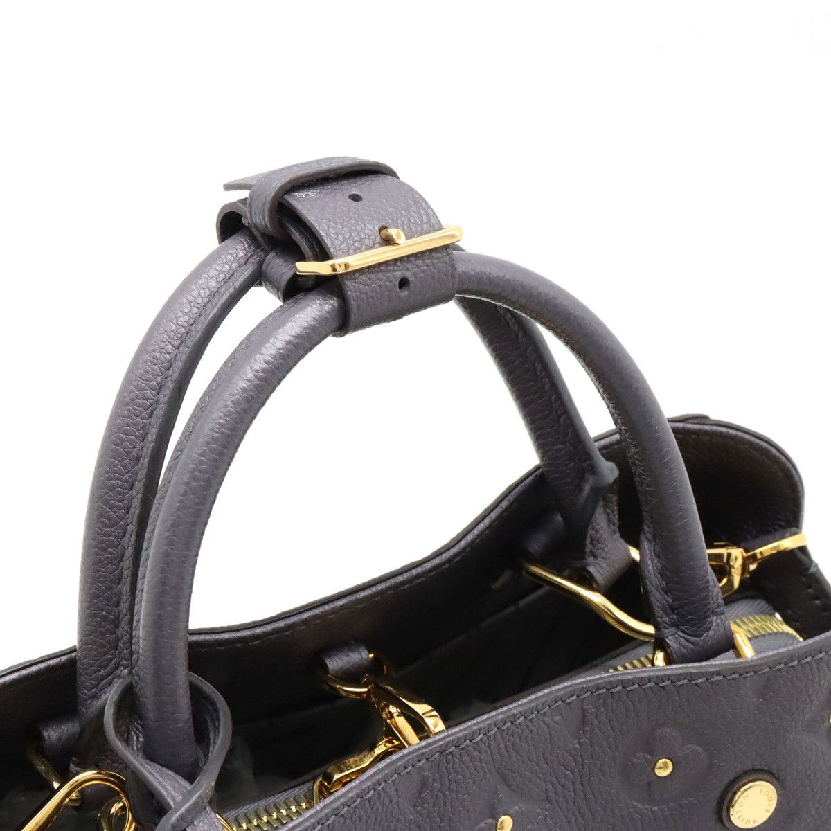 Louis Vuitton Louis Vuitton Louis Vuitton Monogram Empreinte Montaigne BB Handbag M51727 Leather Handbag M51727 in Pristine Condition Size ONE SIZE - 4 Thumbnail