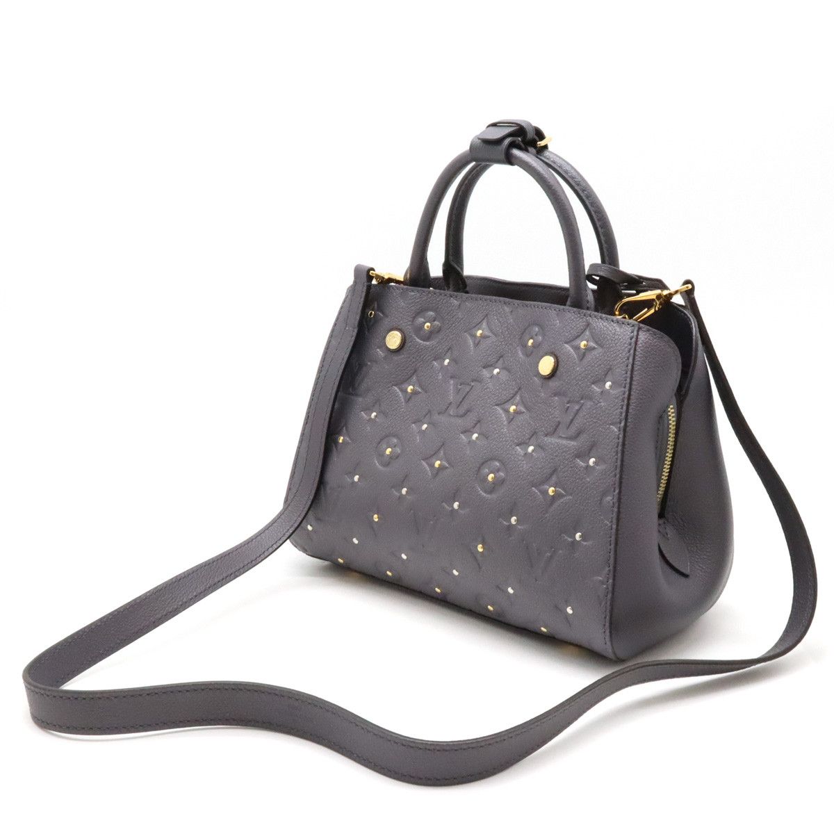 Louis Vuitton Louis Vuitton Louis Vuitton Monogram Empreinte Montaigne BB Handbag M51727 Leather Handbag M51727 in Pristine Condition Size ONE SIZE - 2 Thumbnail