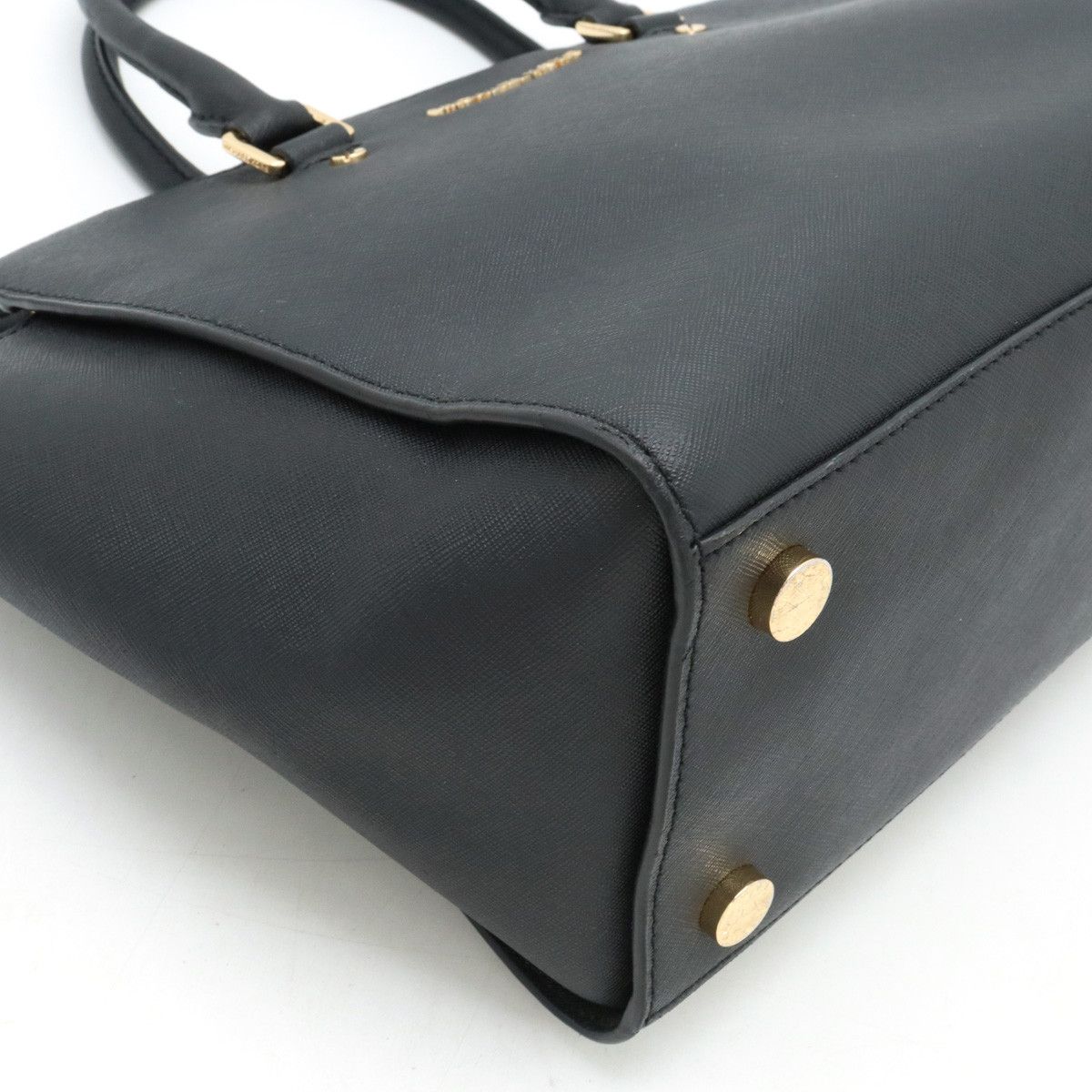 Michael Kors Michael Kors Michael Kors Selma Leather Handbag 2WAY Black Leather Handbag in Great Condition Size ONE SIZE - 3 Thumbnail