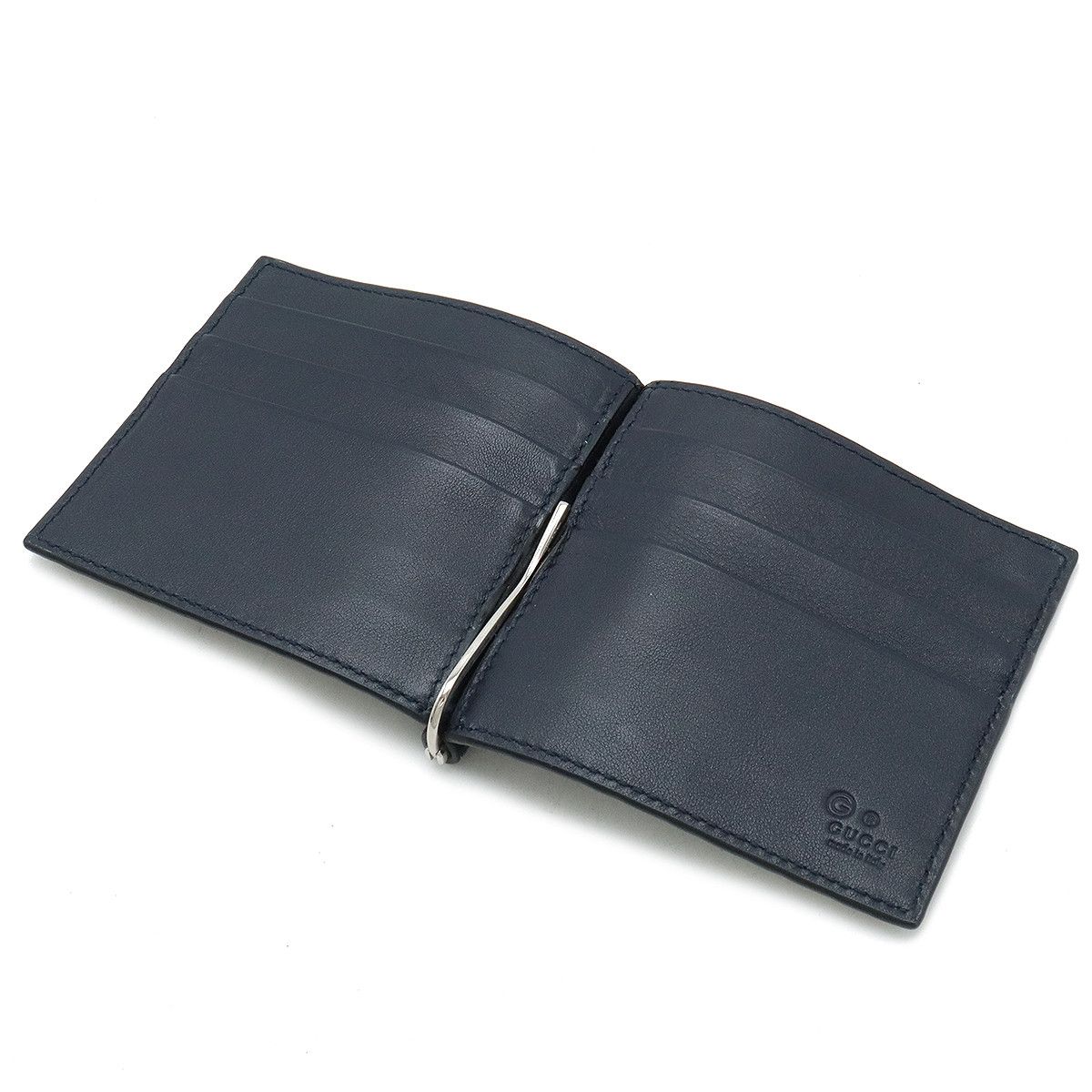 Gucci Gucci Gucci Leather Microguccissima Bifold Wallet 544478 Leather Short Wallet 544478 in Great Condition Size ONE SIZE - 4 Thumbnail