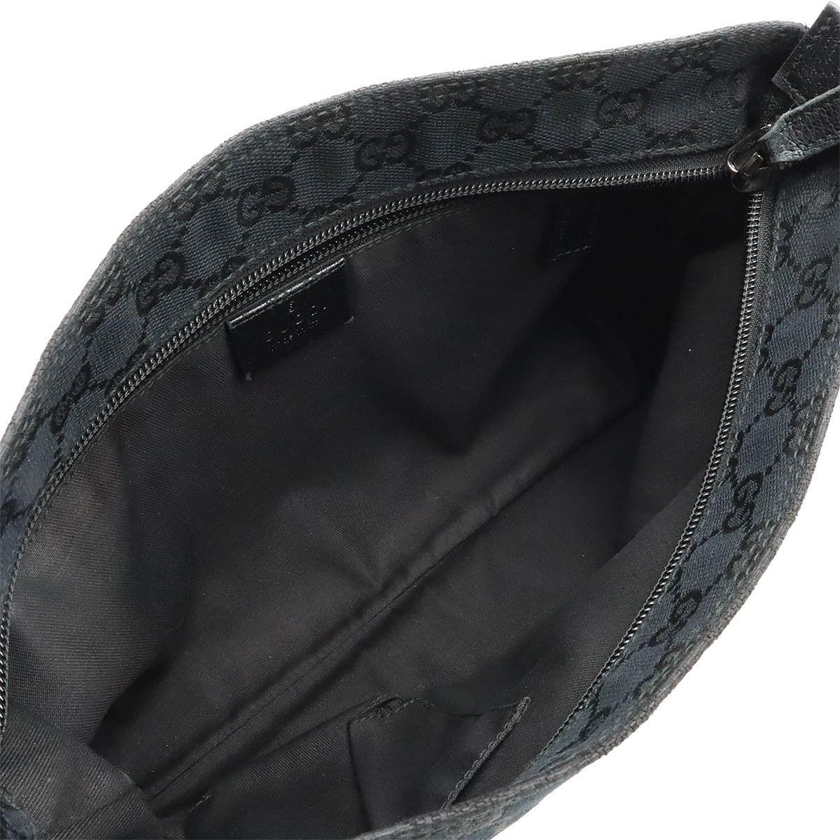 Gucci Gucci Gucci GG Canvas Leather Shoulder Bag 189749 Canvas Crossbody Bag 189749 in Very Good Condition Size ONE SIZE - 5 Thumbnail