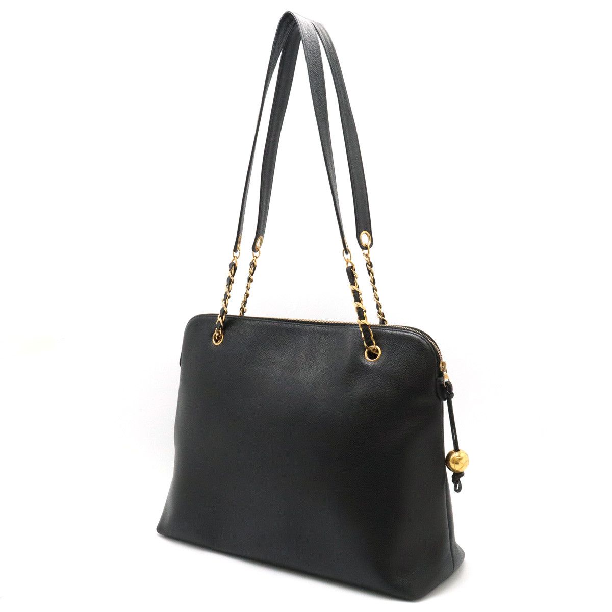 Chanel Chanel Chanel Caviar Skin Coco Ball Tote Bag Leather Tote Bag in Very Good Condition Size ONE SIZE - 2 Thumbnail