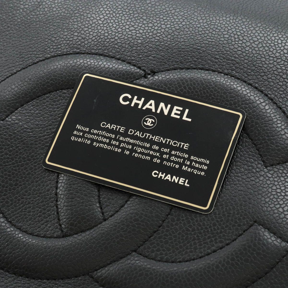 Chanel Chanel Chanel Caviar Skin Coco Ball Tote Bag Leather Tote Bag in Very Good Condition Size ONE SIZE - 9 Thumbnail