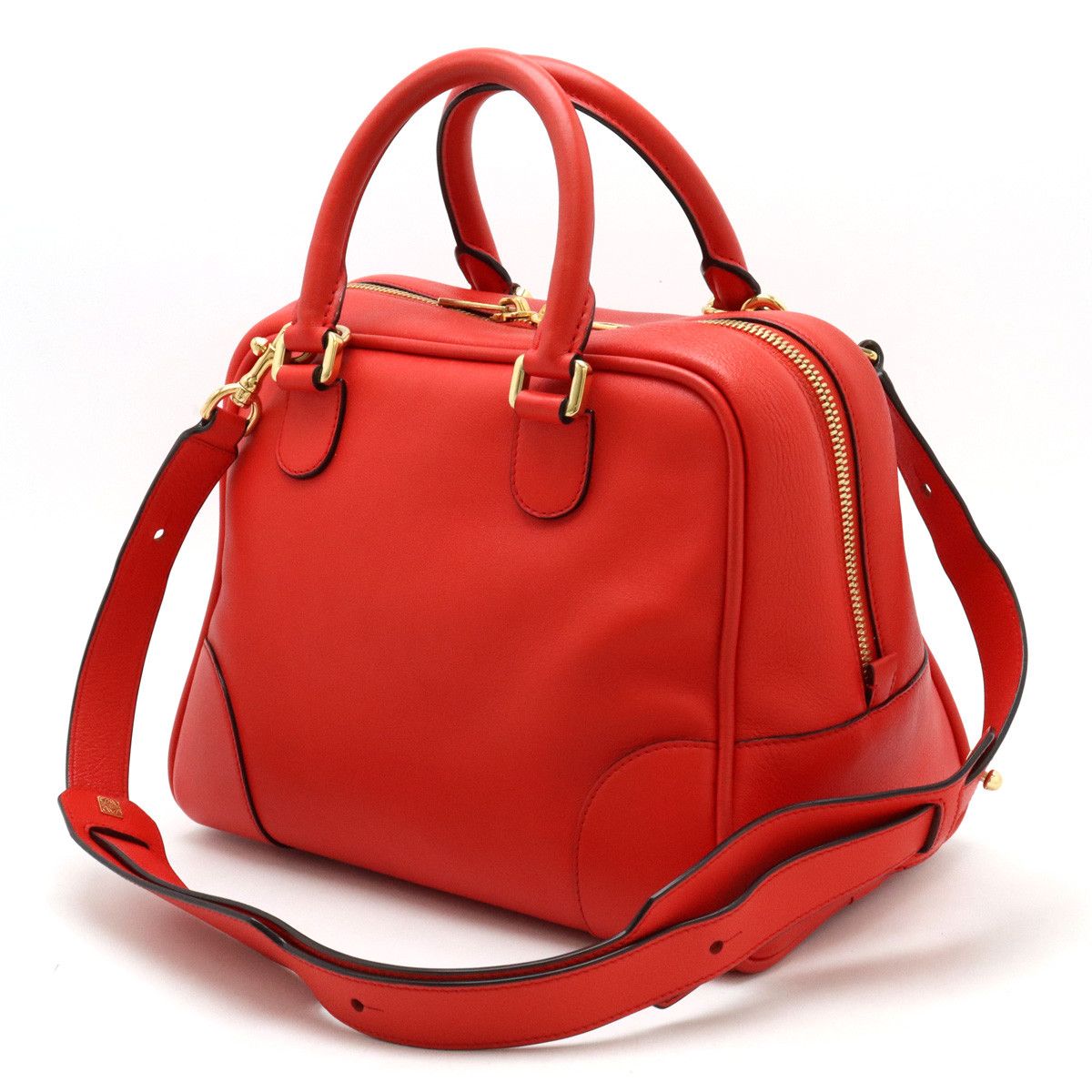 Loewe Loewe Loewe Anagram Amazona 75 Medium Leather Handbag 301.30.L03 Leather Handbag 301.30.L03 in Great Condition Size ONE SIZE - 2 Thumbnail