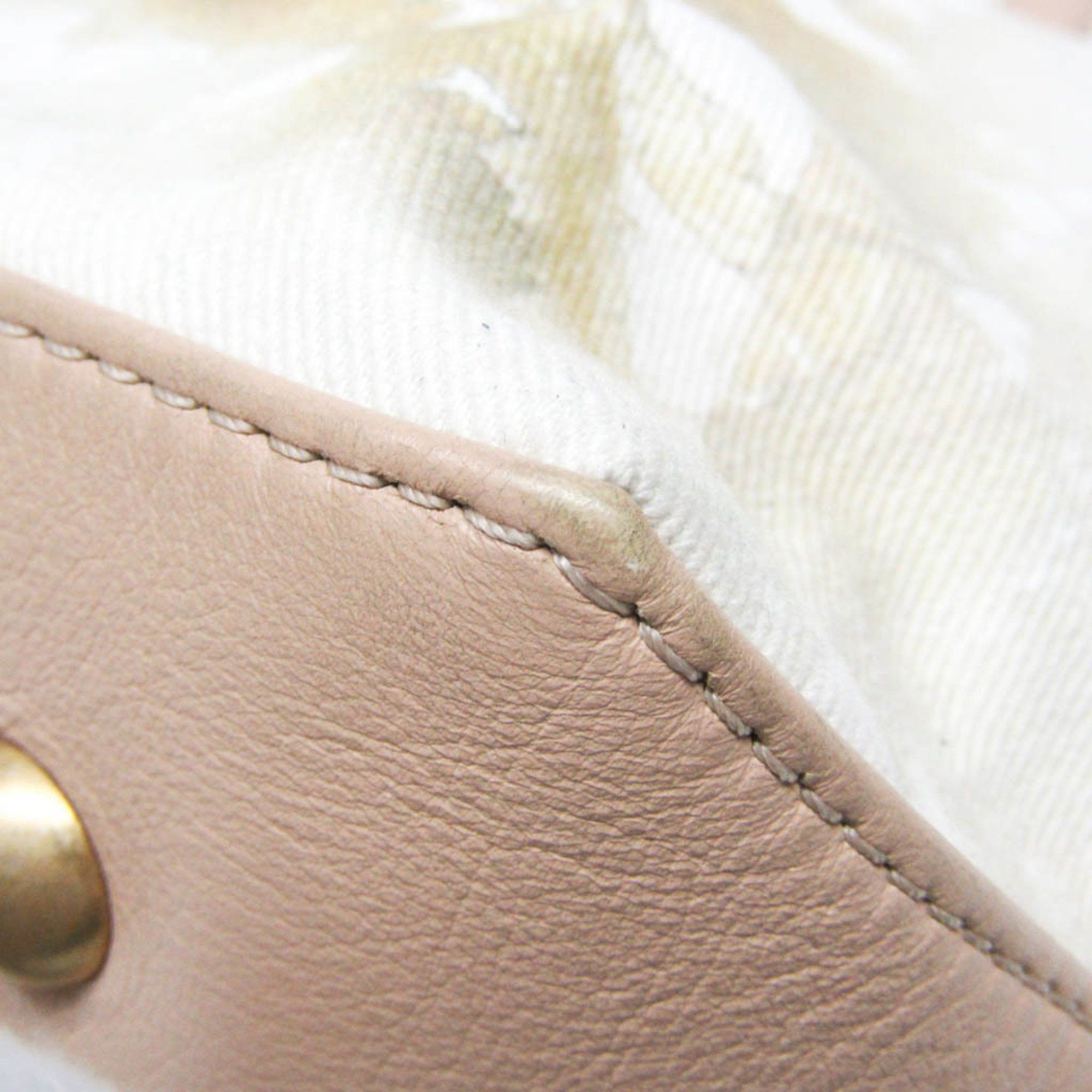 Chanel - Beige Canvas Tote Bag (Pre-Owned) Size ONE SIZE - 11 Thumbnail