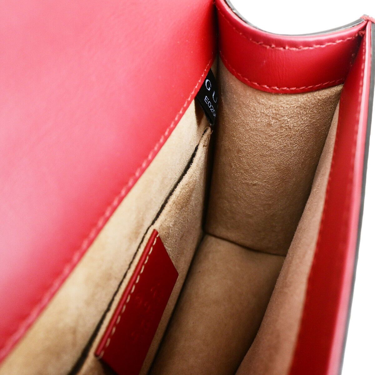 Gucci Sylvie Red Leather Shoulder Bag (Pre-Owned) Size ONE SIZE - 13 Thumbnail