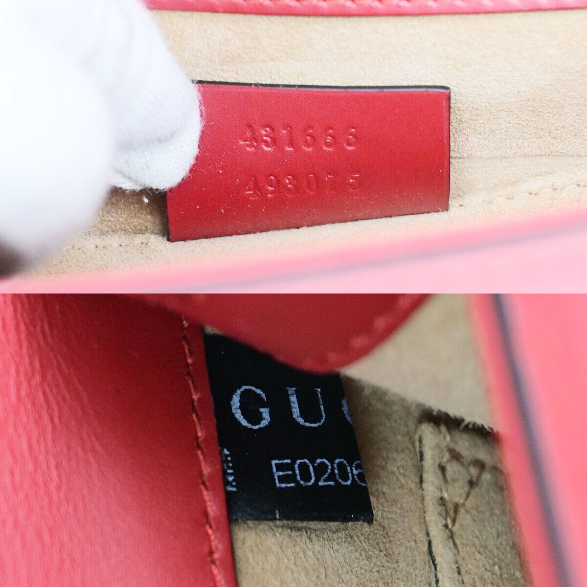 Gucci Sylvie Red Leather Shoulder Bag (Pre-Owned) Size ONE SIZE - 16 Thumbnail