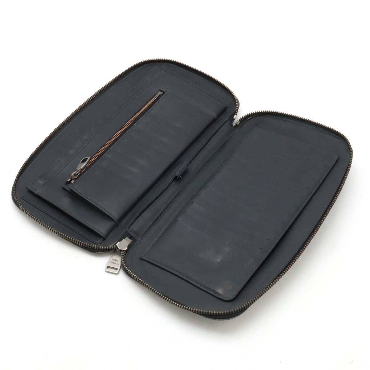 Louis Vuitton Louis Vuitton Louis Vuitton Damier Cobalt Atoll Organizer Travel Case N63222 Canvas Clutch Bag N63222 in Good Condition Size ONE SIZE - 7 Thumbnail