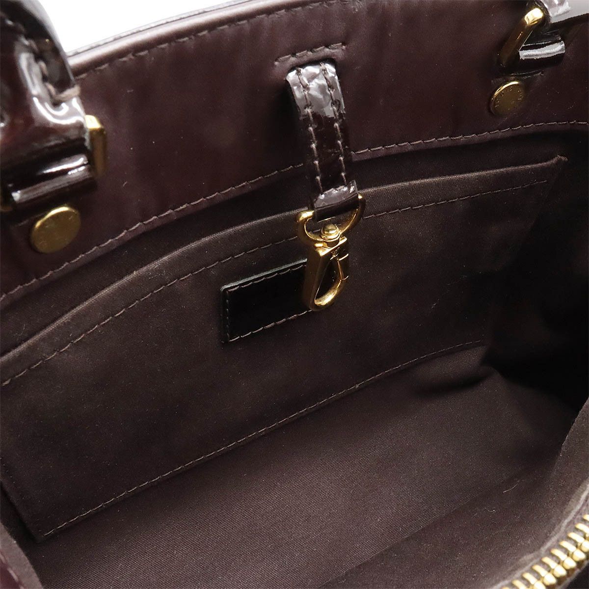 Louis Vuitton Louis Vuitton Louis Vuitton Montaigne BB Handbag Patent Leather Leather Handbag M50403 Size ONE SIZE - 8 Thumbnail