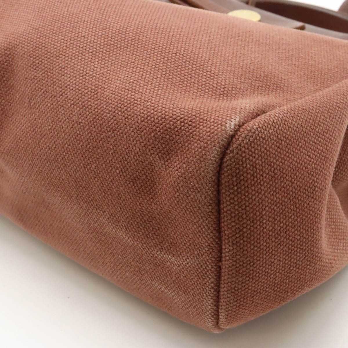 Hermes Hermes Hermes Canvas/Leather Aile Bag Ad PM Backpack 2WAY Canvas Backpack in Good Condition Size ONE SIZE - 3 Thumbnail