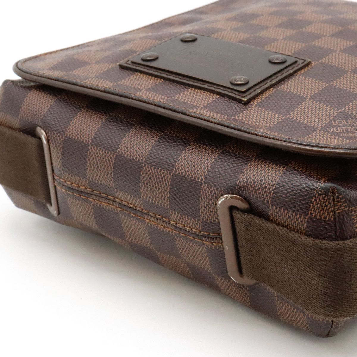 Louis Vuitton Louis Vuitton Louis Vuitton Damier Brooklyn PM Shoulder Bag N51210 Canvas Crossbody Bag N51210 Size ONE SIZE - 3 Thumbnail