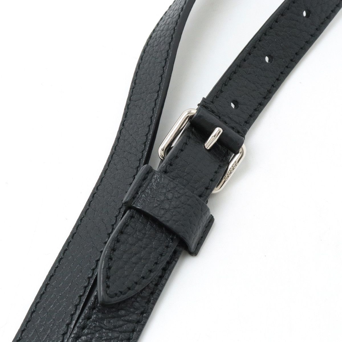 Gucci Gucci Gucci GG Nylon Leather Shoulder Bag Pochette 510339 Canvas Crossbody Bag 510339 in Great Condition Size ONE SIZE - 4 Thumbnail