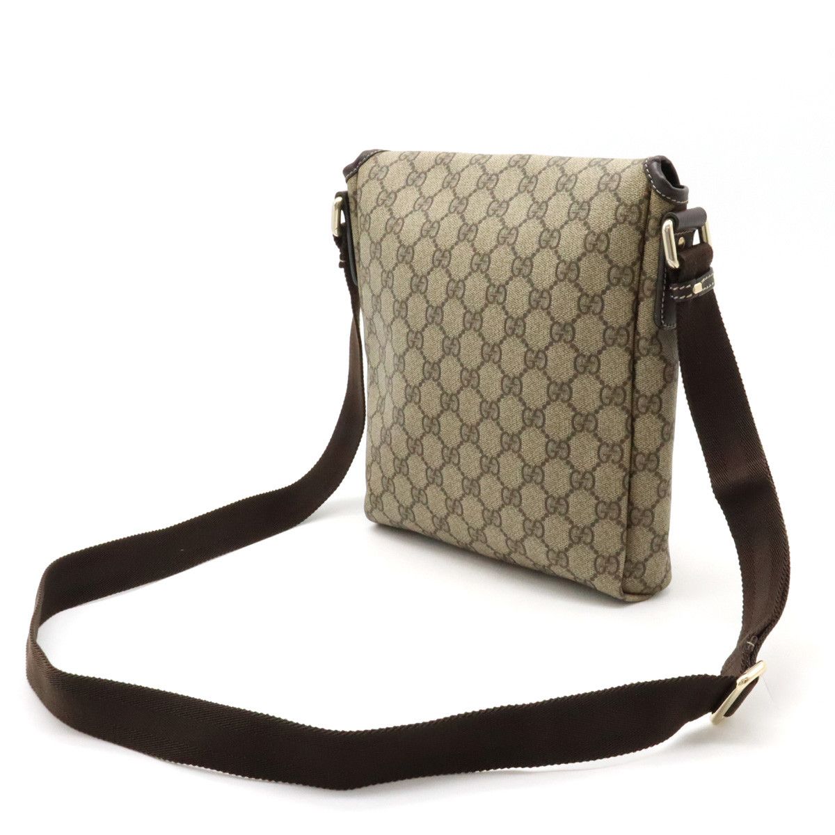 Gucci Gucci Gucci GG Supreme GG Plus Shoulder Bag PVC Leather 223666 Canvas Crossbody Bag 223666 in Great Condition Size ONE SIZE - 2 Thumbnail