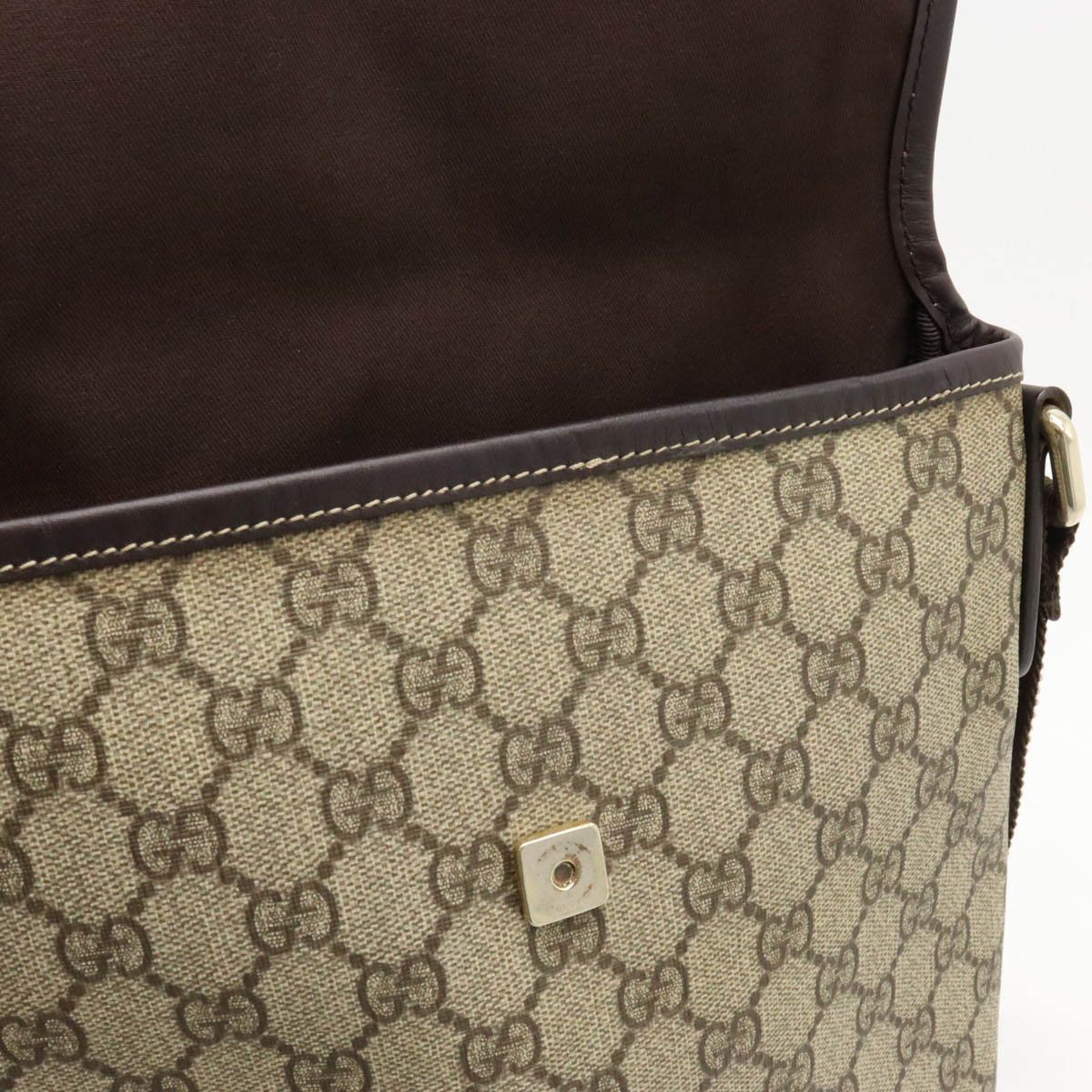 Gucci Gucci Gucci GG Supreme GG Plus Shoulder Bag PVC Leather 223666 Canvas Crossbody Bag 223666 in Great Condition Size ONE SIZE - 5 Thumbnail