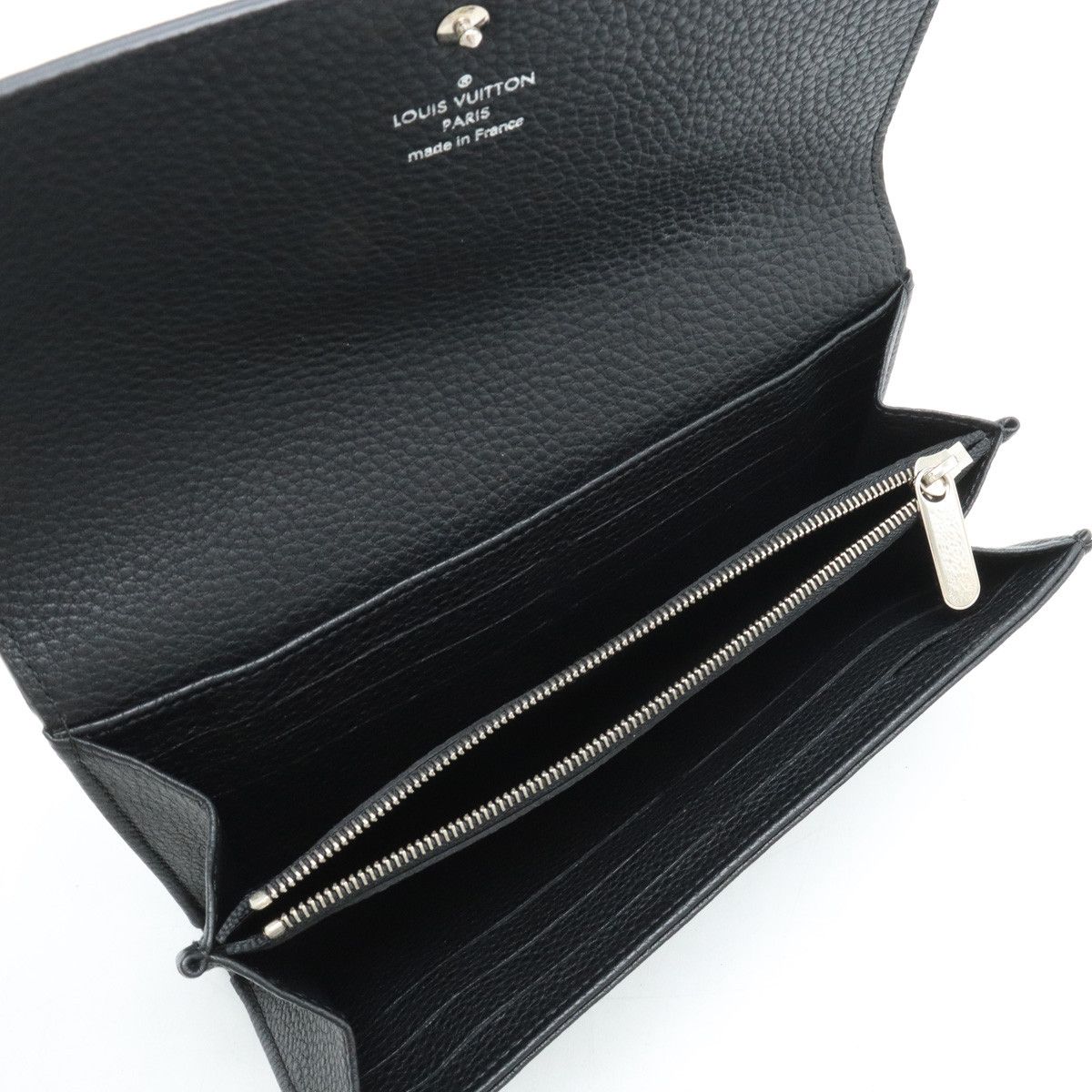 Louis Vuitton Louis Vuitton Louis Vuitton Mahina Leather Iris Long Wallet M60143 Leather Long Wallet M60143 in Great Condition Size ONE SIZE - 4 Thumbnail