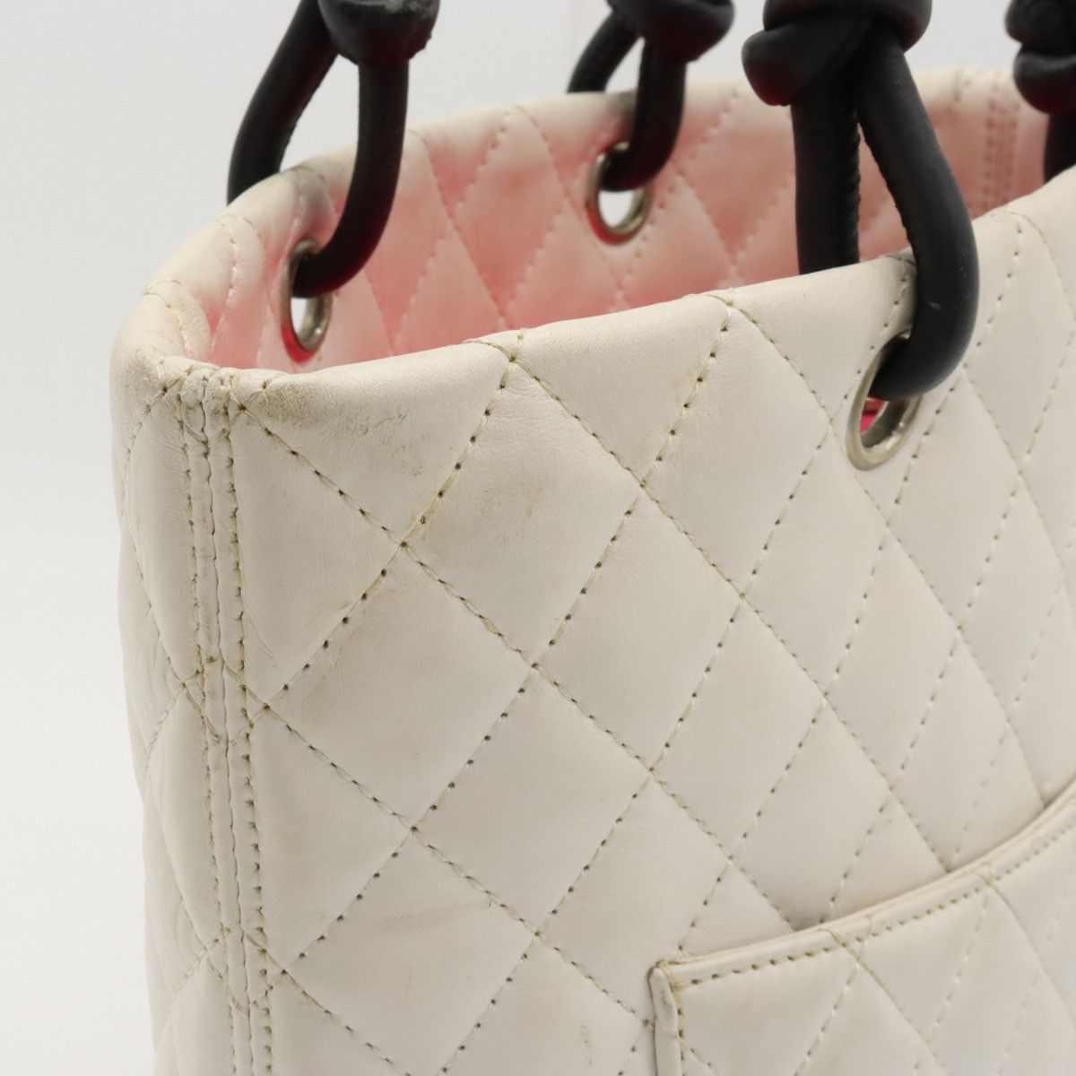Chanel Chanel Chanel Cambon Line Medium Tote Bag Soft Calf A25167 Leather Tote Bag A25167 Size ONE SIZE - 8 Thumbnail
