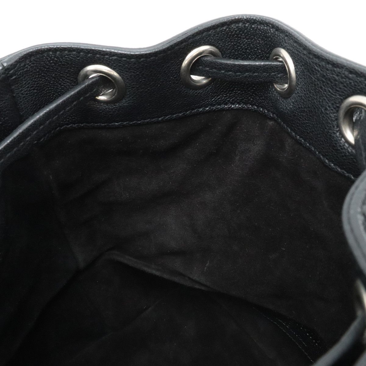 Yves Saint Laurent Yves Saint Laurent Yves Saint Laurent Leather Emmanuel 2-Way Handbag 357603 Leather Handbag 357603 in Great Condition Size ONE SIZE - 6 Thumbnail