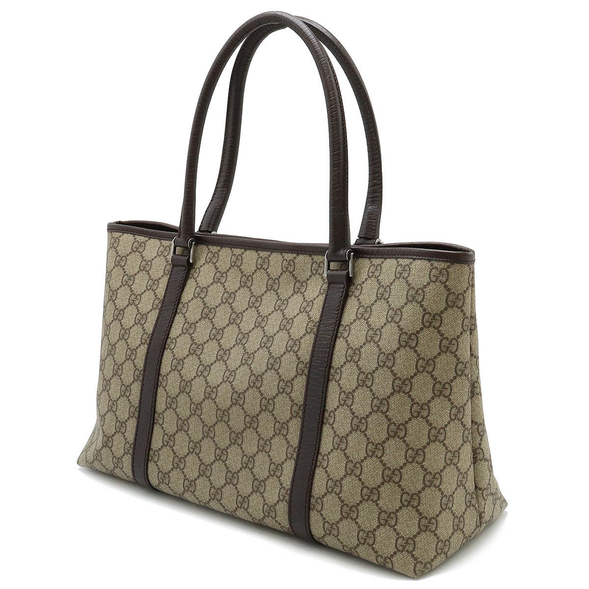 Gucci Gucci Gucci GG Supreme GG Plus Tote Bag PVC Leather 114595 Canvas Tote Bag 114595 in Great Condition Size ONE SIZE - 2 Thumbnail
