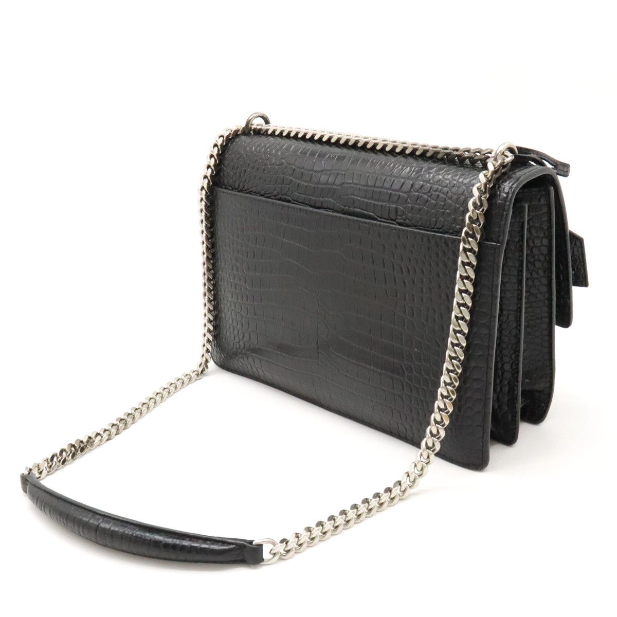 Yves Saint Laurent Yves Saint Laurent Yves Saint Laurent Sunset Large Shoulder Bag 498779 Leather Shoulder Bag 498779 in Very Good Condition Size ONE SIZE - 2 Thumbnail