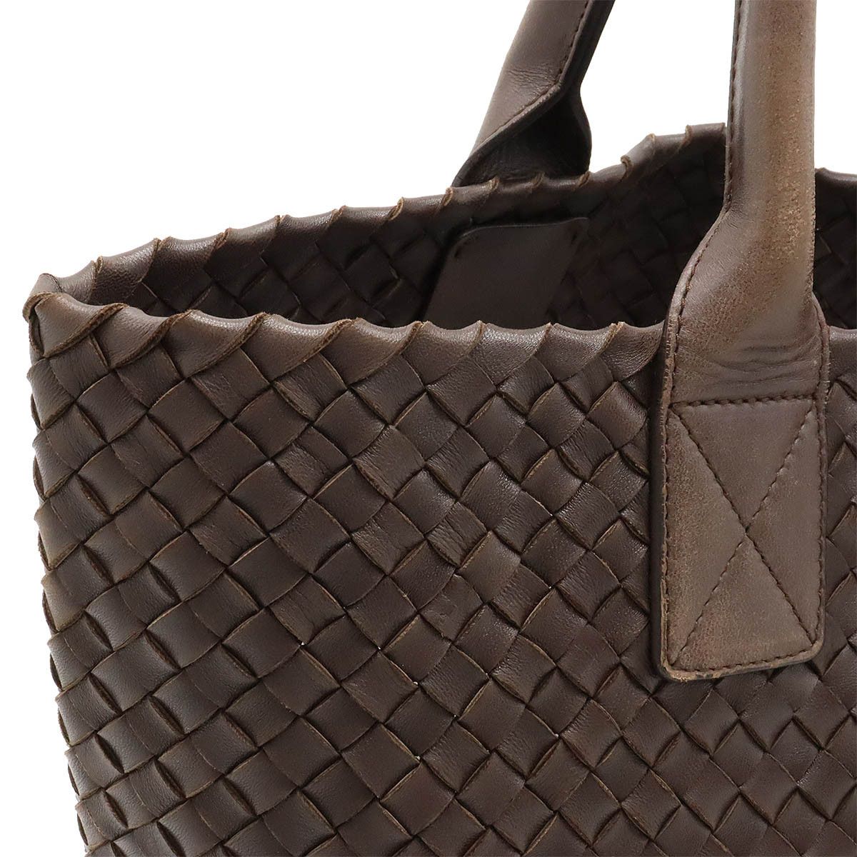 Bottega Veneta Bottega Veneta Bottega Veneta Intrecciato Leather Tote Bag 141498 Leather Tote Bag 141498 in Very Good Condition Size ONE SIZE - 6 Thumbnail