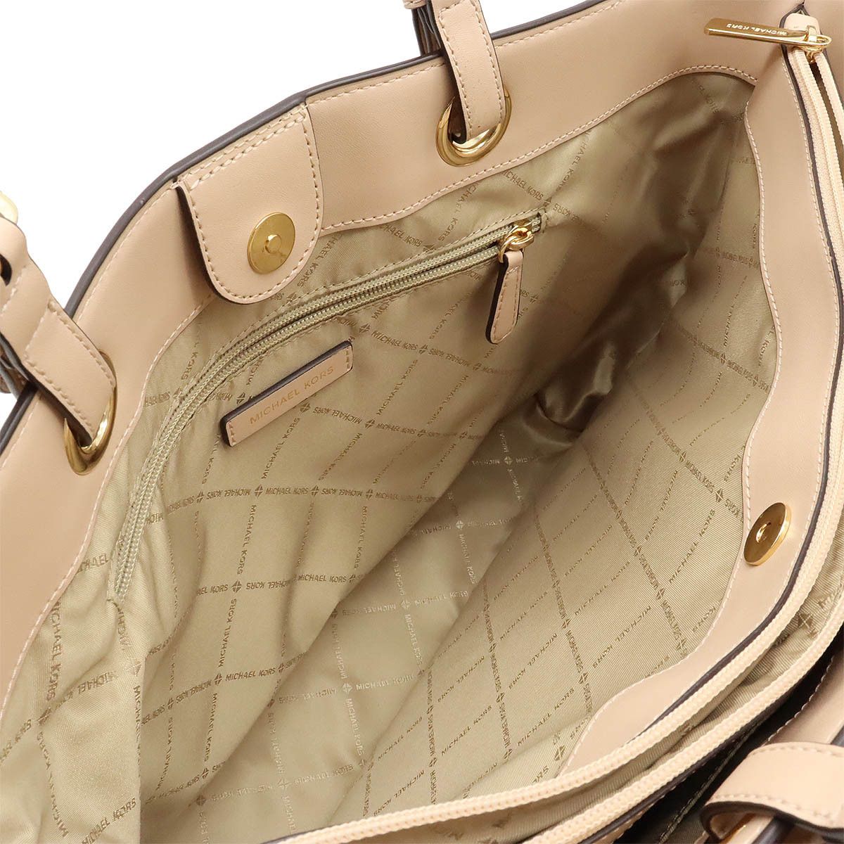 Michael Kors Michael Kors Michael Kors Leather Jet Set Large Tote Bag Leather Tote Bag in Great Condition Size ONE SIZE - 5 Thumbnail