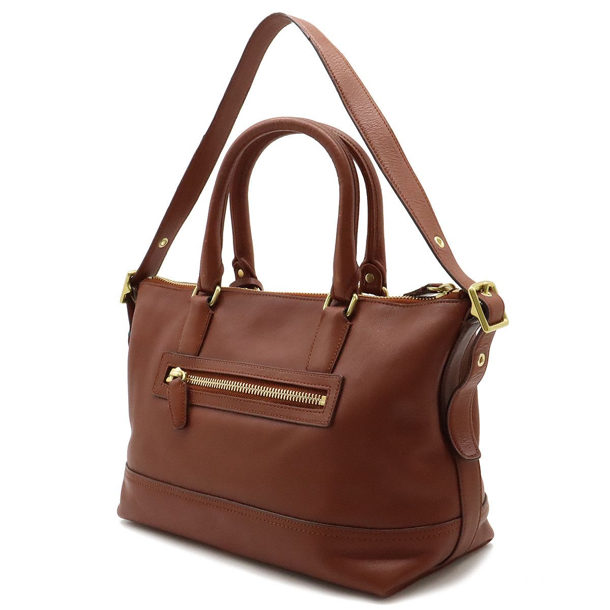 Coach Coach Coach Legacy Leather Molly Satchel Handbag 2WAY 21132 Leather Handbag 21132 in Great Condition Size ONE SIZE - 2 Thumbnail