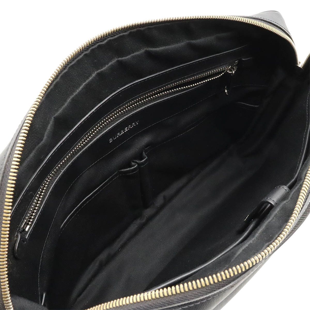 Burberry Burberry Burberry Checkered PVC/Leather Shoulder Bag 8013987 Canvas Crossbody Bag 8013987 in Great Condition Size ONE SIZE - 5 Thumbnail