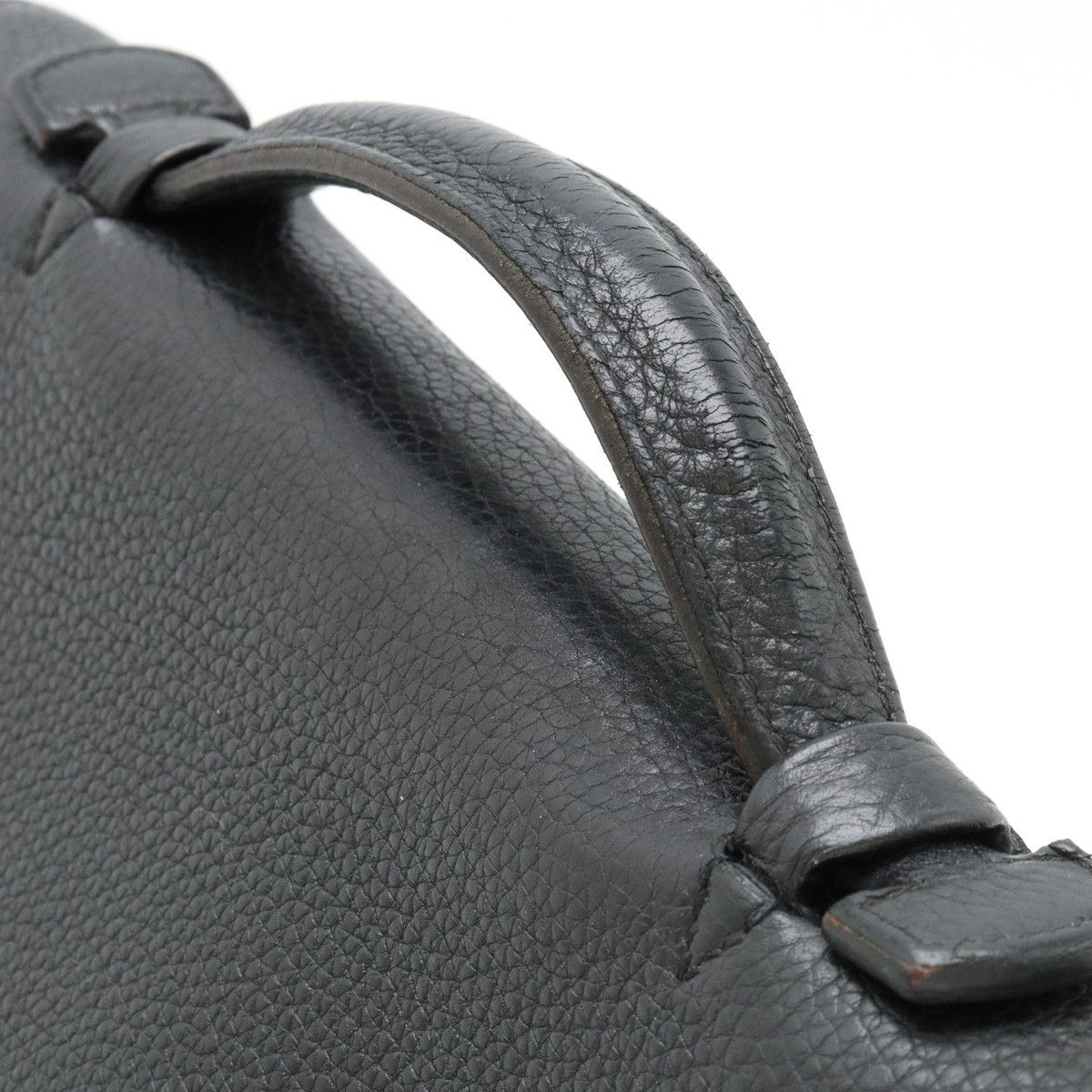 Hermes Hermes Hermes Togo Sac a Depeche 27 Briefcase Leather Business Bag in Very Good Condition Size ONE SIZE - 4 Thumbnail