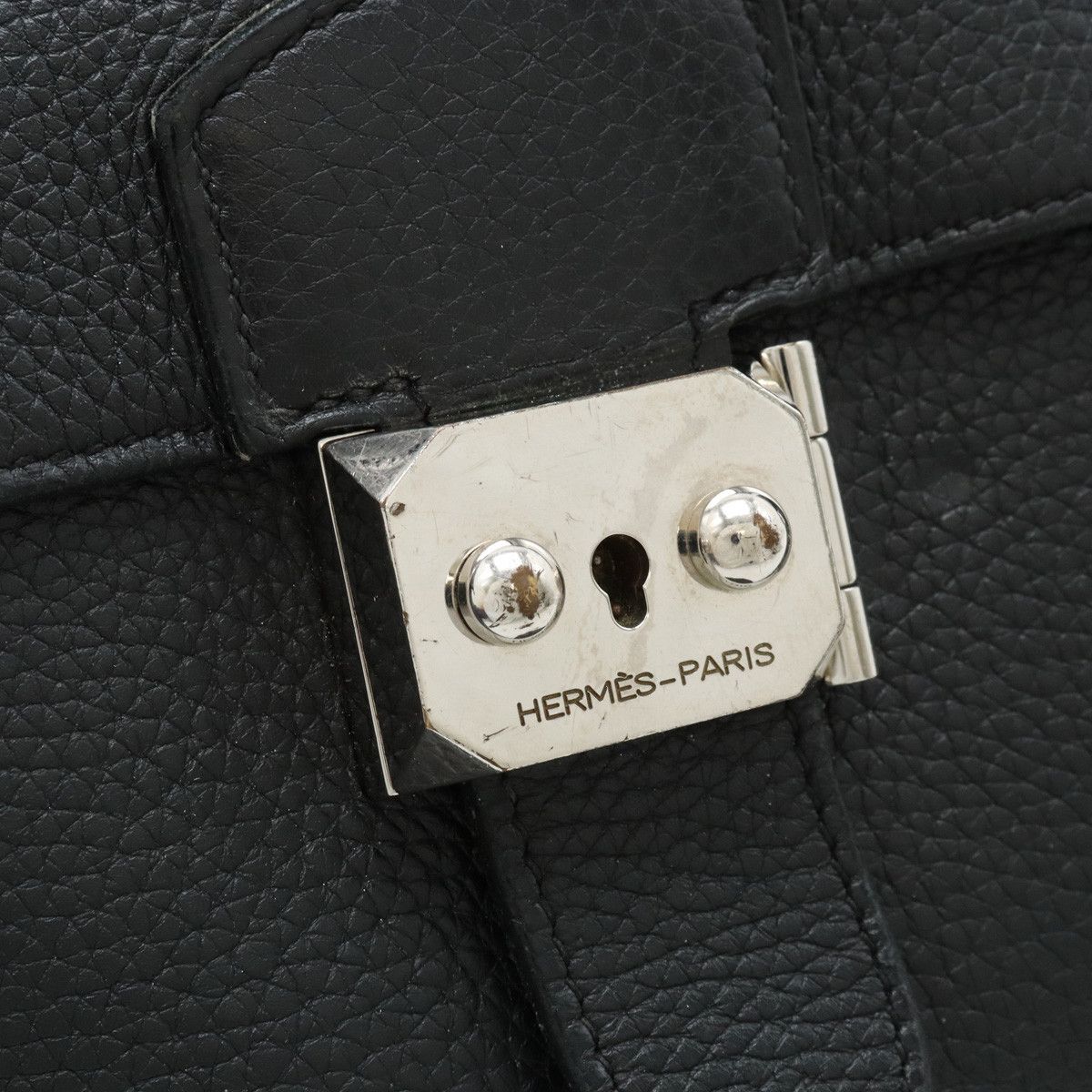 Hermes Hermes Hermes Togo Sac a Depeche 27 Briefcase Leather Business Bag in Very Good Condition Size ONE SIZE - 7 Thumbnail