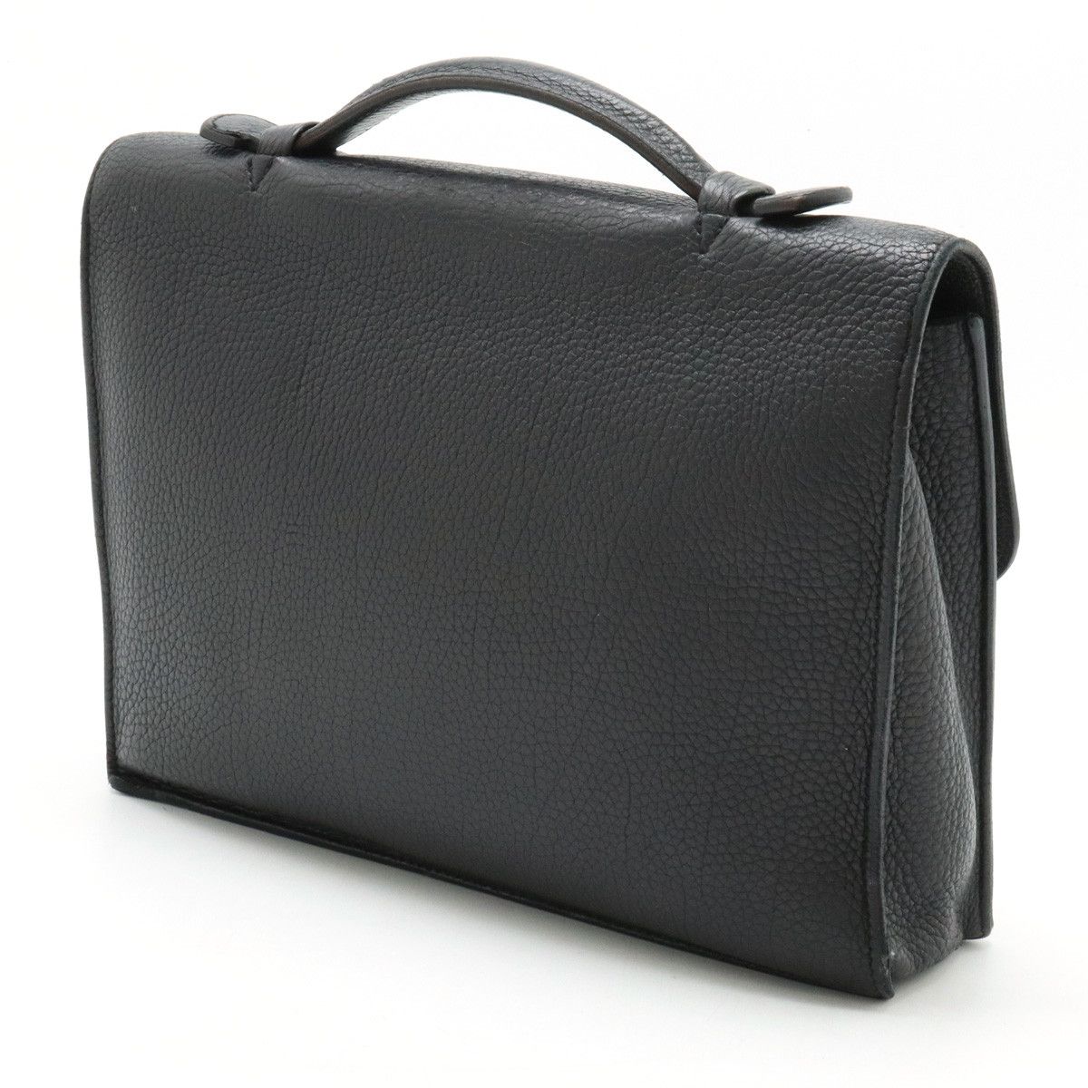Hermes Hermes Hermes Togo Sac a Depeche 27 Briefcase Leather Business Bag in Very Good Condition Size ONE SIZE - 2 Thumbnail