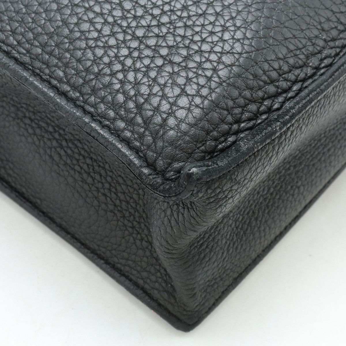 Hermes Hermes Hermes Togo Sac a Depeche 27 Briefcase Leather Business Bag in Very Good Condition Size ONE SIZE - 3 Thumbnail