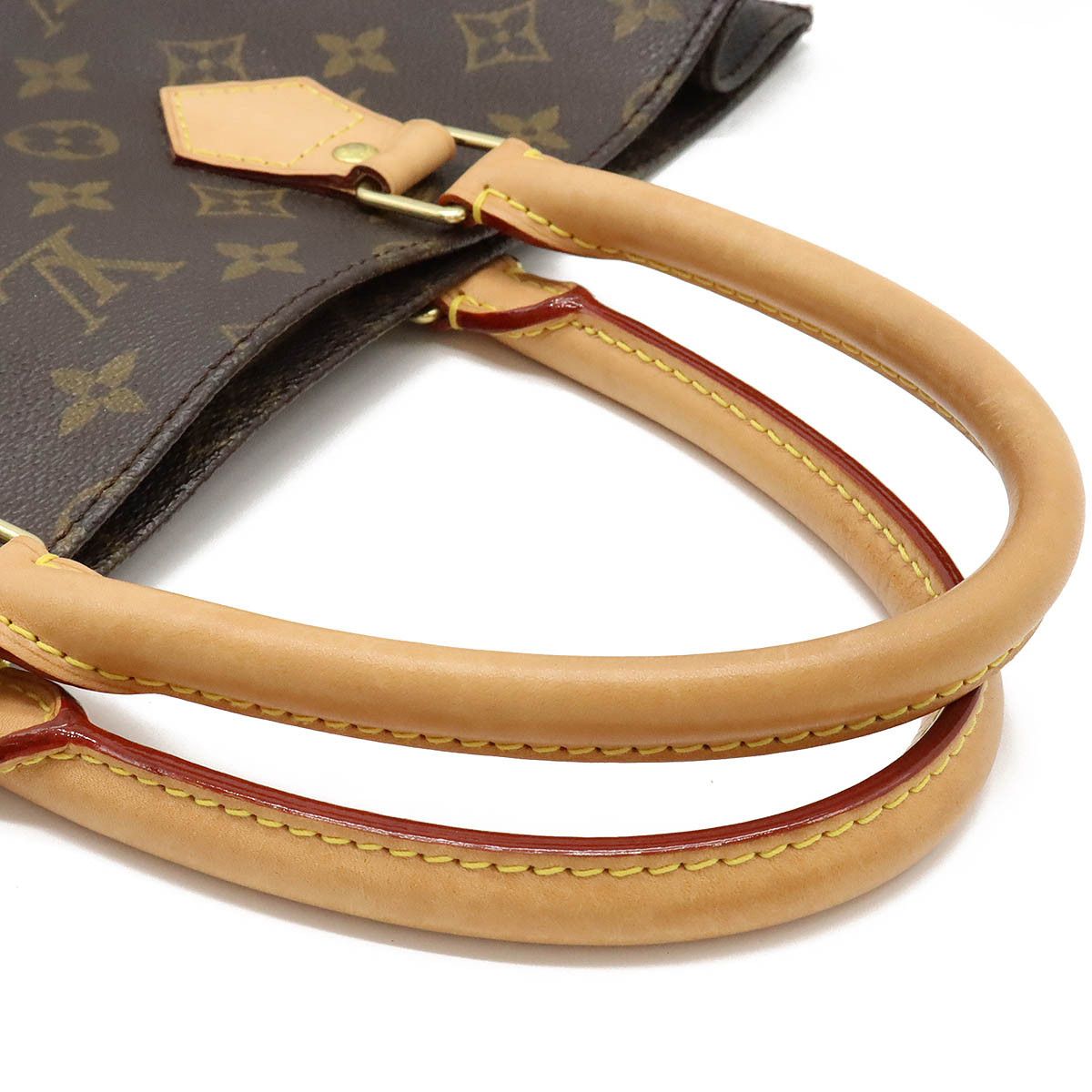 Louis Vuitton Louis Vuitton Louis Vuitton Monogram Sac Plat Tote Bag M51140 Canvas Tote Bag M51140 in Very Good Condition Size ONE SIZE - 4 Thumbnail