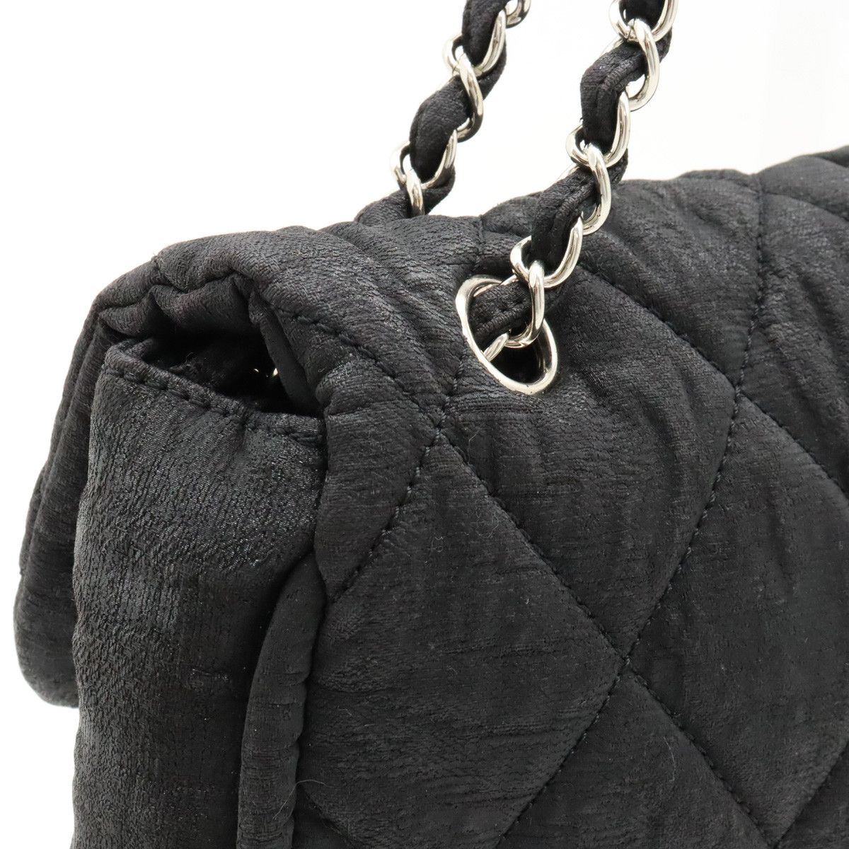 Chanel Chanel Chanel Matelasse Coco Mark Coated Nylon Chain Shoulder Bag A39078 Canvas Crossbody Bag A39078 in Good Condition Size ONE SIZE - 7 Thumbnail