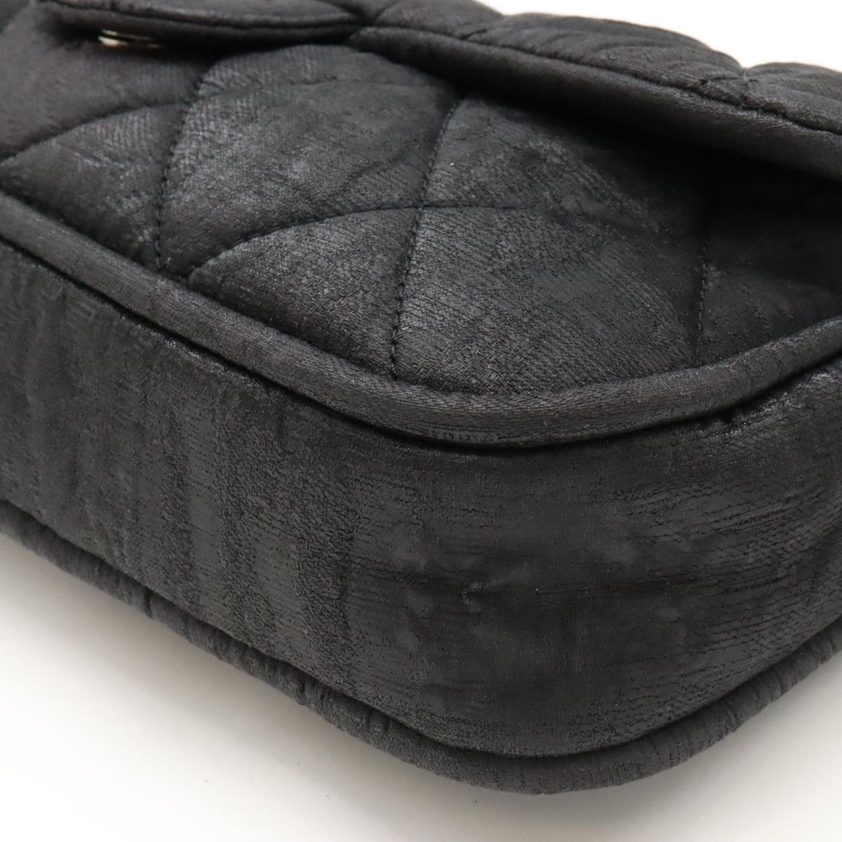 Chanel Chanel Chanel Matelasse Coco Mark Coated Nylon Chain Shoulder Bag A39078 Canvas Crossbody Bag A39078 in Good Condition Size ONE SIZE - 3 Thumbnail