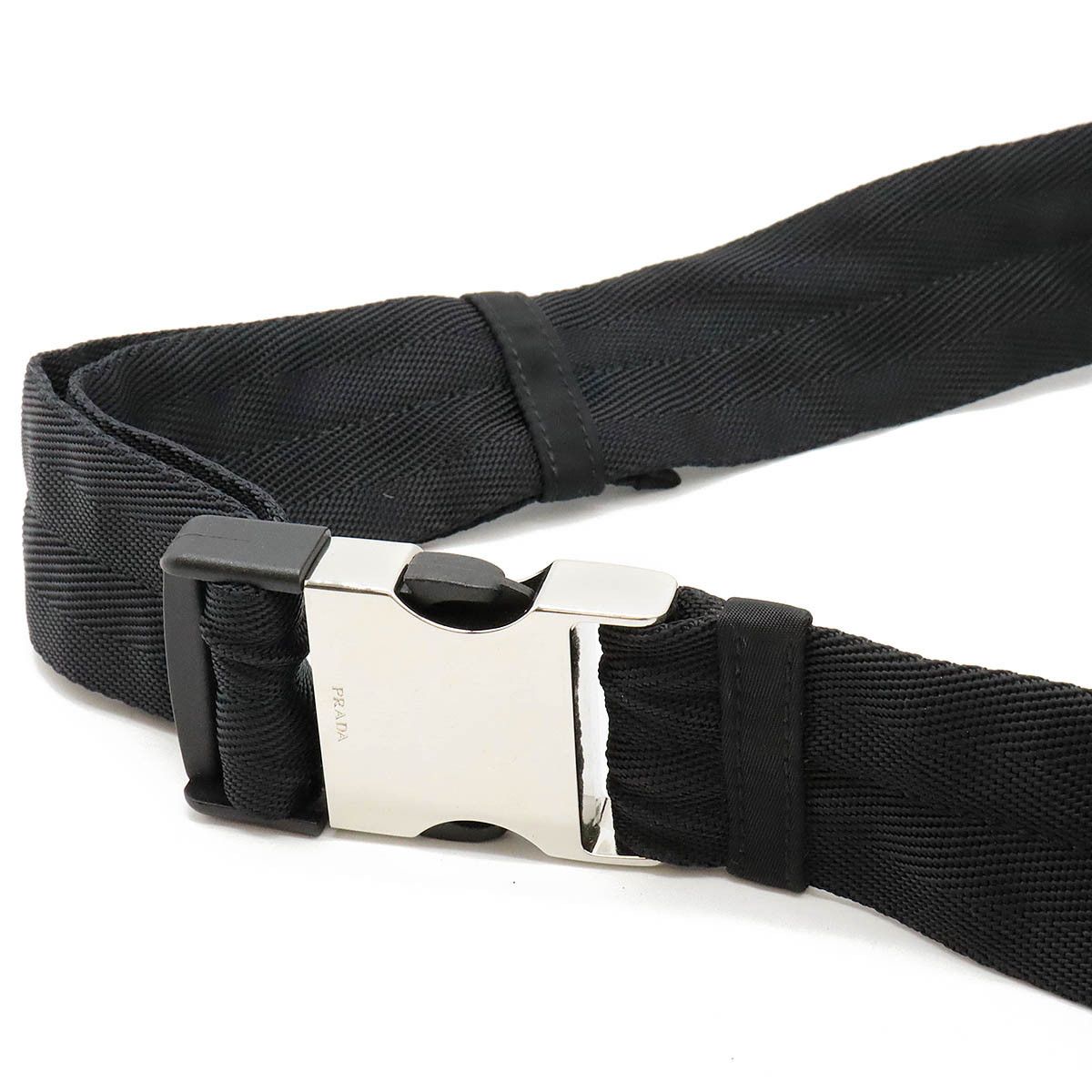 Prada Prada Prada Nylon Waist Bag VA0056 Canvas Belt Bag VA0056 in Very Good Condition Size ONE SIZE - 4 Thumbnail