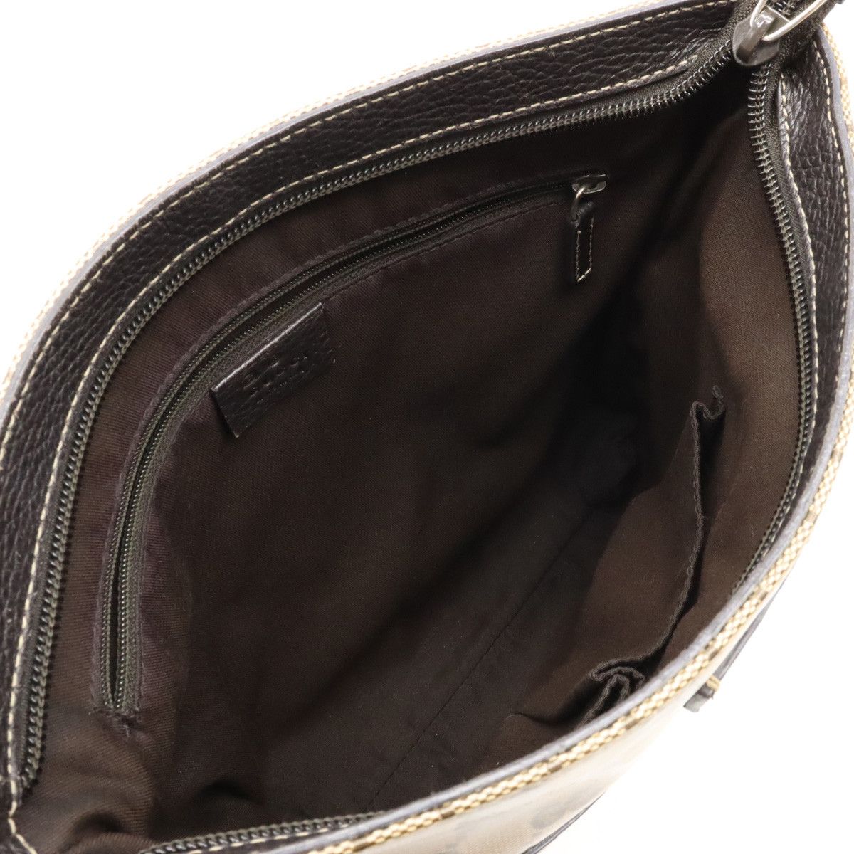 Gucci Gucci Gucci GG Crystal Coated Canvas/Leather Shoulder Bag 264217 Canvas Crossbody Bag 264217 in Great Condition Size ONE SIZE - 5 Thumbnail