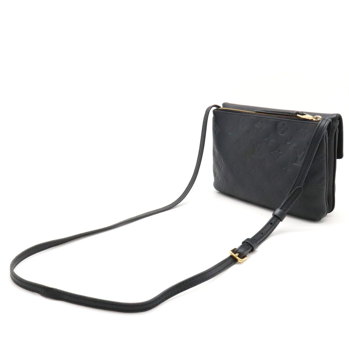 Louis Vuitton Louis Vuitton Louis Vuitton Monogram Empreinte Twice Shoulder Bag Pochette M50258 Leather Crossbody Bag M50258 in Very Good Condition Size ONE SIZE - 2 Thumbnail