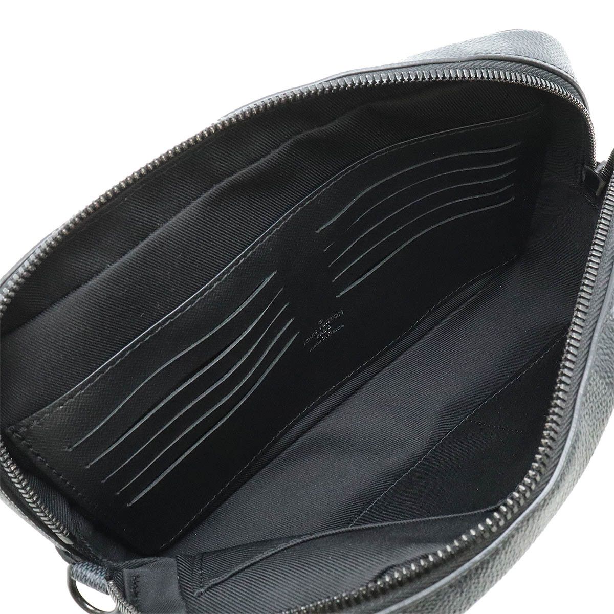 Louis Vuitton Louis Vuitton Louis Vuitton Damier Graphite Pochette Kasai Clutch Bag N60501 Canvas Clutch Bag N60501 in Great Condition Size ONE SIZE - 5 Thumbnail