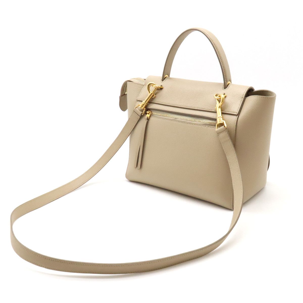 Celine Celine Celine Micro Belt Bag Leather Handbag 2WAY 180153 Leather Handbag 180153 in Very Good Condition Size ONE SIZE - 2 Thumbnail