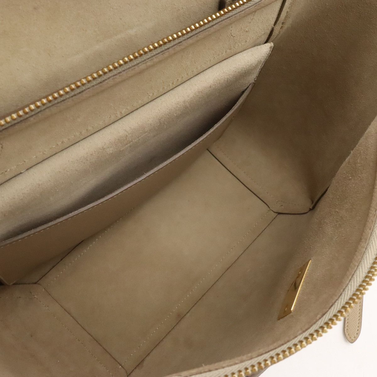 Celine Celine Celine Micro Belt Bag Leather Handbag 2WAY 180153 Leather Handbag 180153 in Very Good Condition Size ONE SIZE - 5 Thumbnail