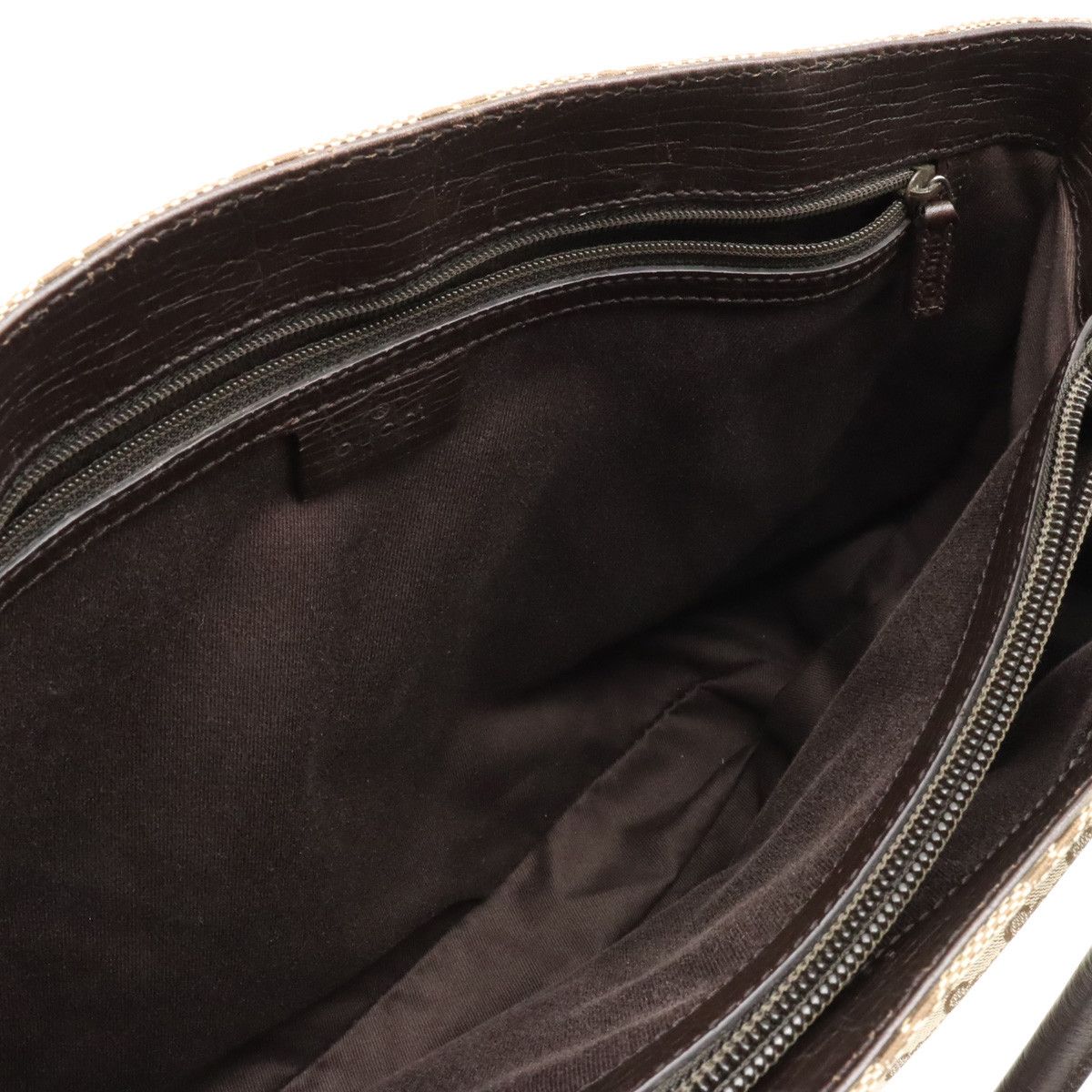 Gucci Gucci Gucci Bamboo GG Canvas Tote Bag 112526 Canvas Tote Bag 112526 in Great Condition Size ONE SIZE - 5 Thumbnail
