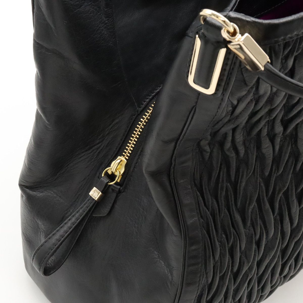 Coach Coach Coach Madison Gathered Twist Phoebe Leather Tote Bag 25627 Leather Tote Bag 25627 in Great Condition Size ONE SIZE - 7 Thumbnail
