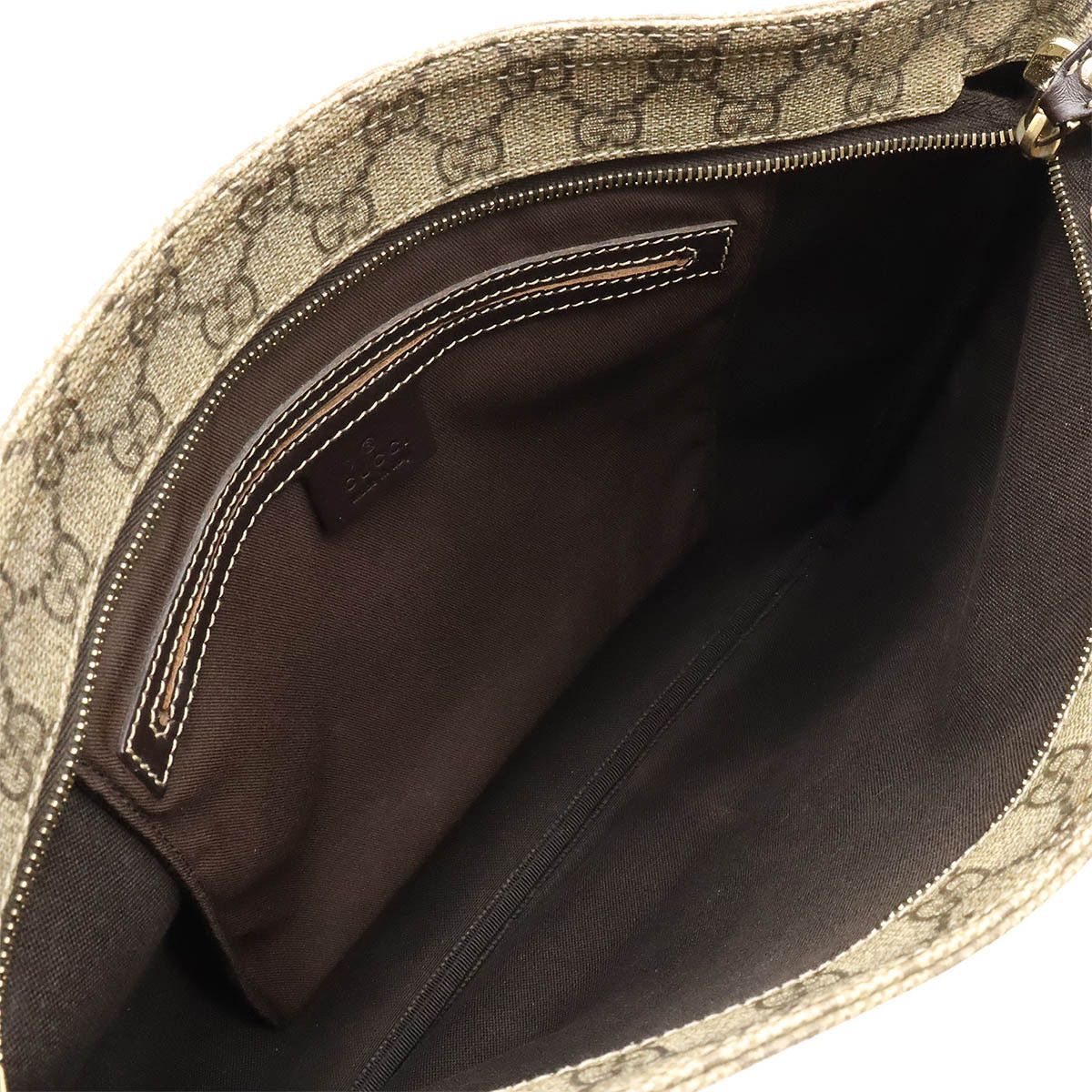 Gucci Gucci Gucci GG Supreme GG Plus PVC Leather Shoulder Bag 201446 Canvas Crossbody Bag 201446 in Very Good Condition Size ONE SIZE - 5 Thumbnail