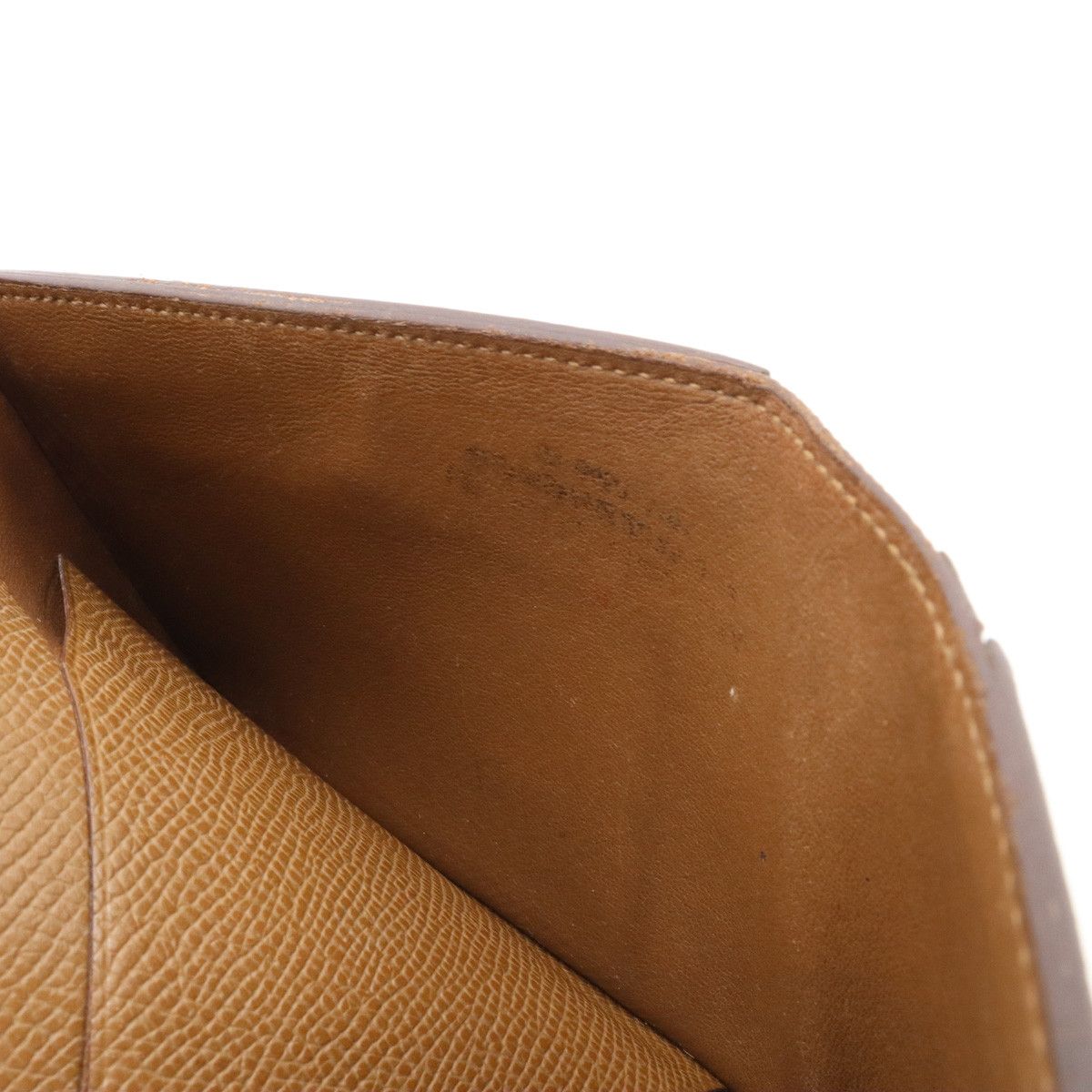 Hermes Hermes Hermes MC2 Galilee Bifold Wallet Vaux Epson Leather Brown Leather Short Wallet in Good Condition Size ONE SIZE - 5 Thumbnail