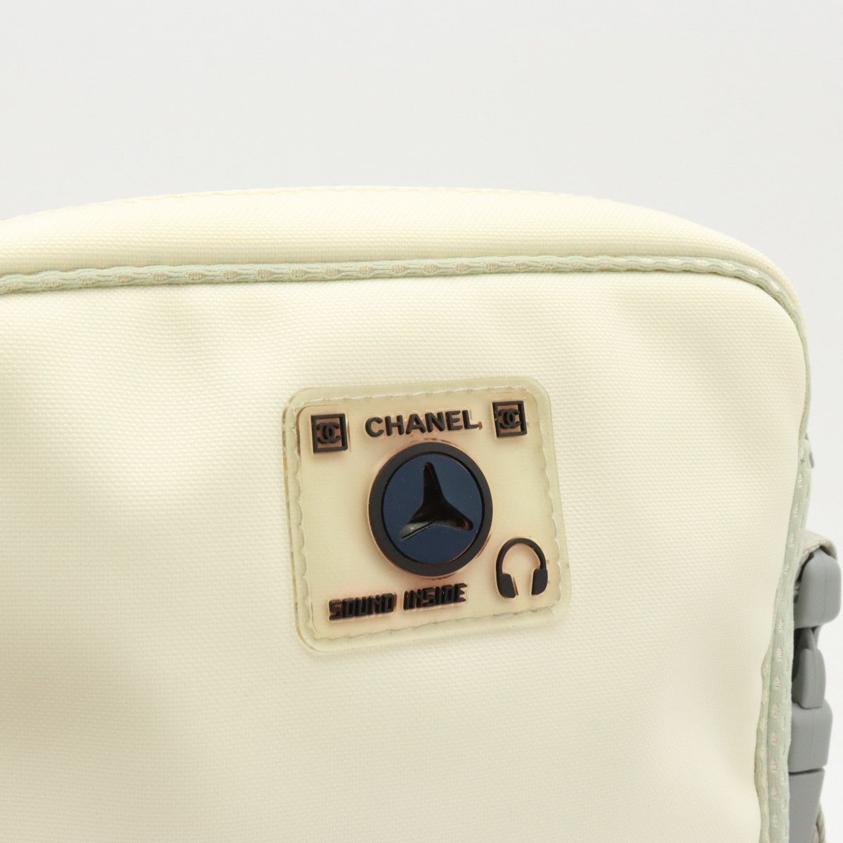 Chanel Chanel Chanel Camellia Nylon Canvas Shoulder Bag Canvas Crossbody Bag in Very Good Condition Size ONE SIZE - 7 Thumbnail