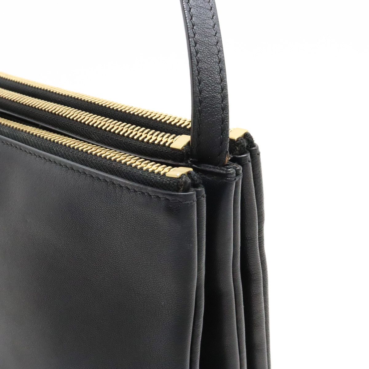 Celine Celine Celine Trio Large Lambskin Shoulder Bag 171453 Leather Crossbody Bag 171453 in Very Good Condition Size ONE SIZE - 8 Thumbnail