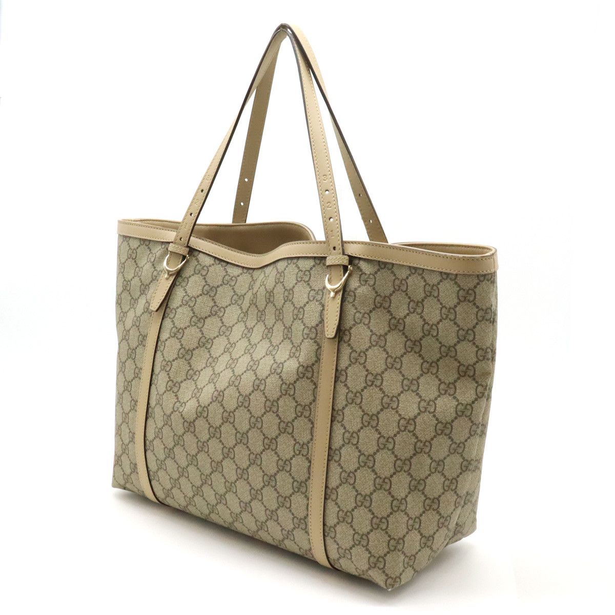Gucci Gucci Gucci GG Supreme Tote Bag PVC Leather 309613 Canvas Tote Bag 309613 in Very Good Condition Size ONE SIZE - 2 Thumbnail